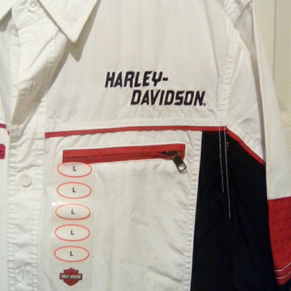 NWT Authentic Harley Davidson Button up shirt - Picture 2 of 6